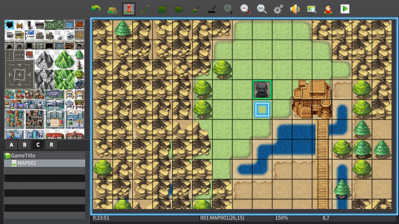 rpg maker controls speed up characters
