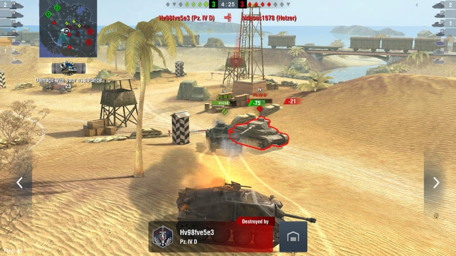 World Of Tanks Blitz Review - Screenshot 4 of 5