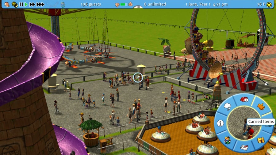 Review: Rollercoaster Tycoon 3 (Nintendo Switch) – FrankenCulture