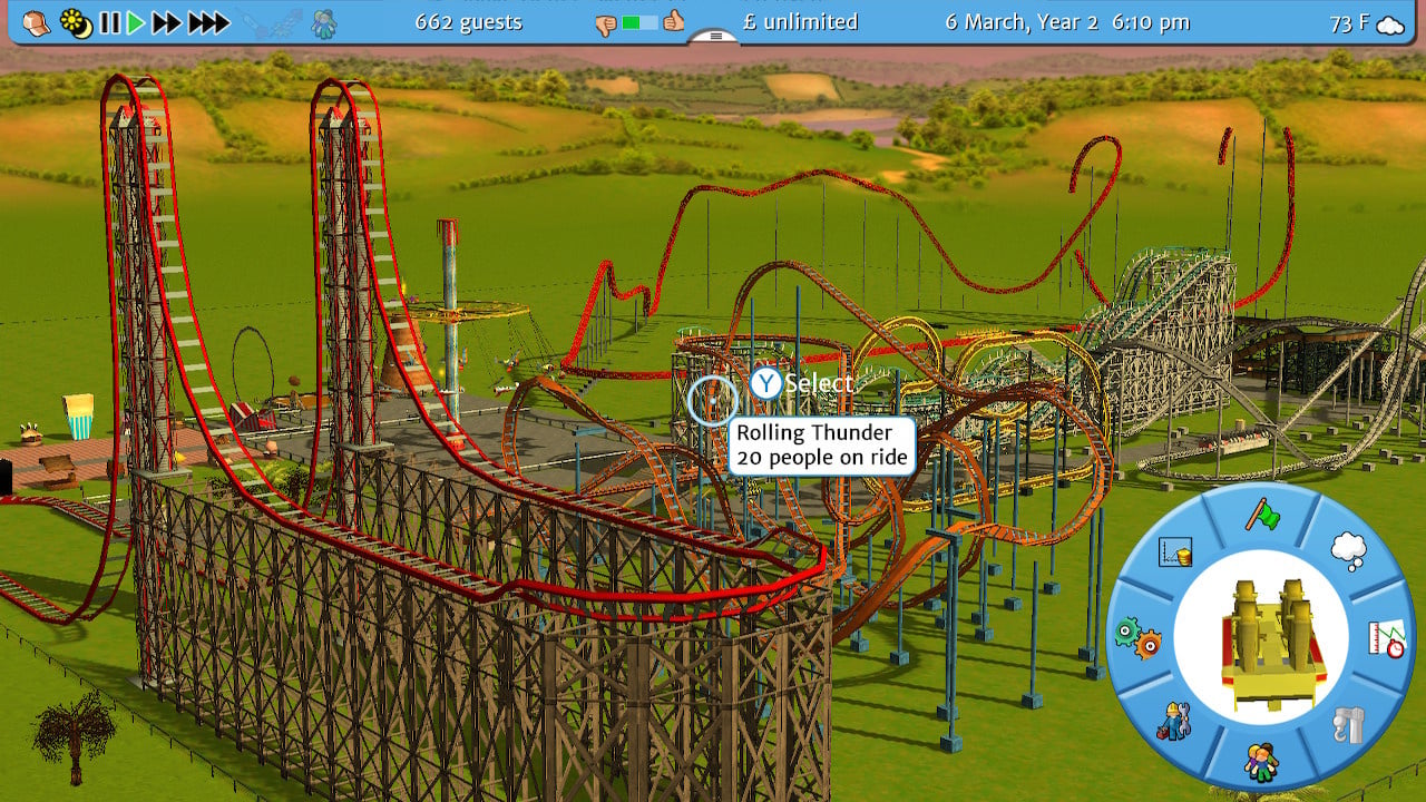 75% Roller Coaster Tycoon® 2: Triple Thrill Pack on