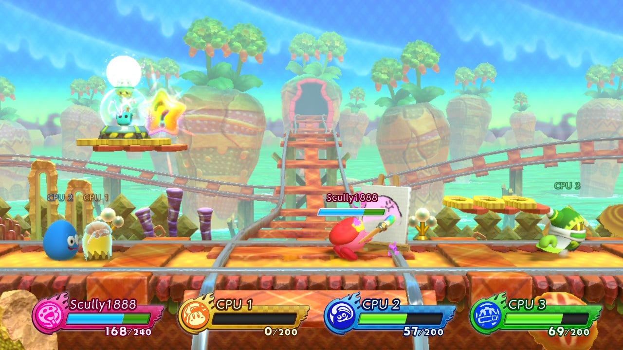 Kirby Fighters 2 Review Switch Eshop Nintendo Life