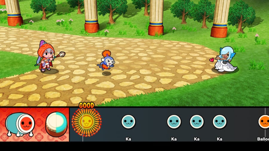 Taiko no Tatsujin: Rhythmic Adventure Pack Review - Screenshot 3 of 4