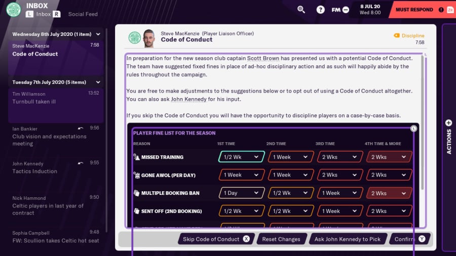 Football Manager 2021 Touch Review - Screenshot 2 of 5