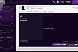 Football Manager 2021 Touch Screenshot