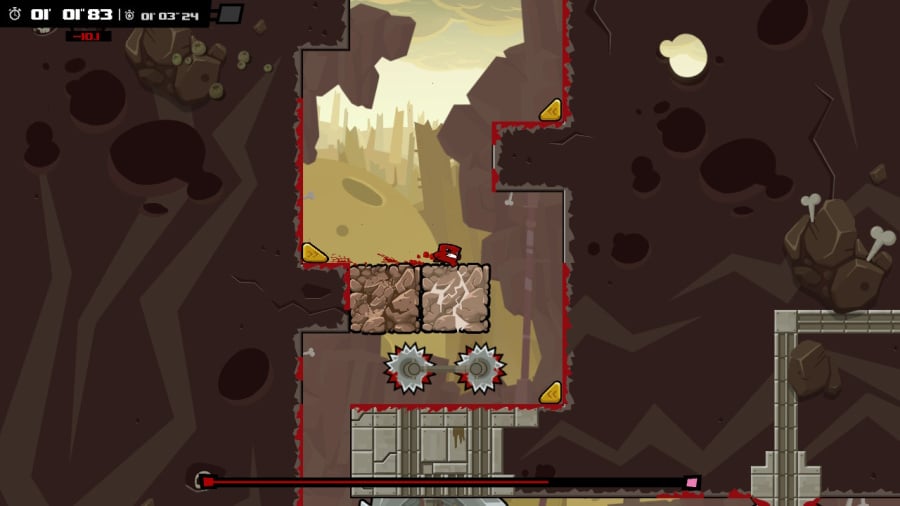 Super Meat Boy Forever Review - Screenshot 1 of 4