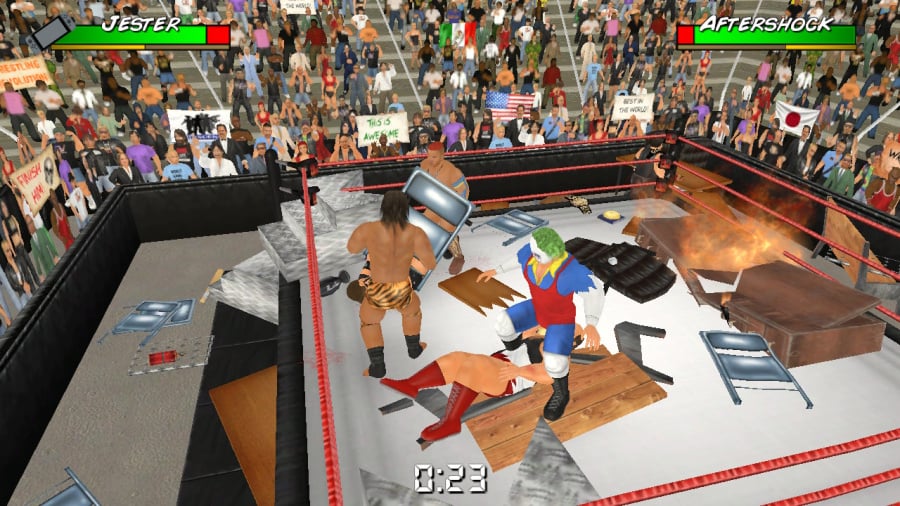 Wrestling Empire Review - Screenshot 6 of 7