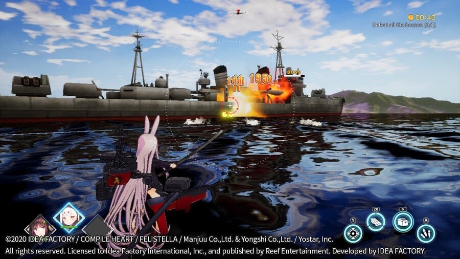 Azur Lane: Crosswave (Nintendo Switch) Screenshots