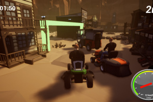 Lawnmower Game: Racing Screenshot
