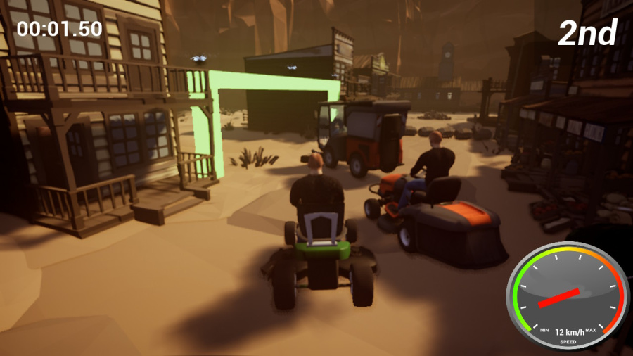 Lawnmower Game: Racing Review - Screenshot 1 of 4