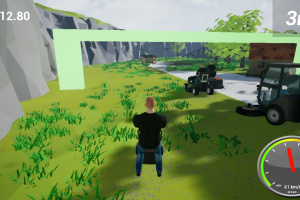 Lawnmower Game: Racing Screenshot