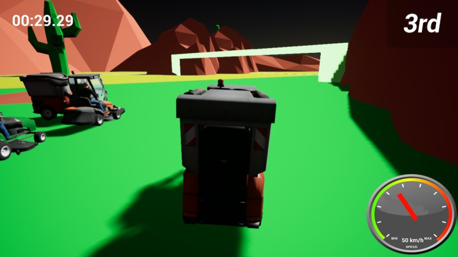 Lawnmower Game: Racing Review - Screenshot 3 of 4