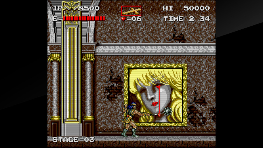 Arcade Archives Haunted Castle Review - Screenshot 3 of 5