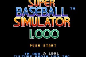 Super Baseball Simulator 1.000 Screenshot