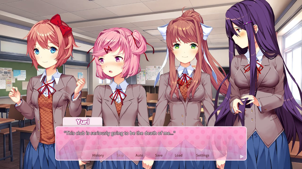 doki doki dating sim