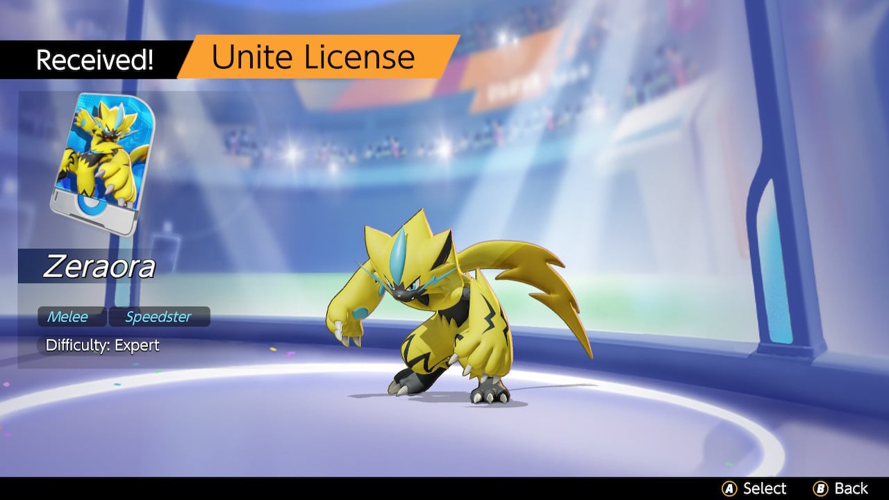 pokemon unite switch controls