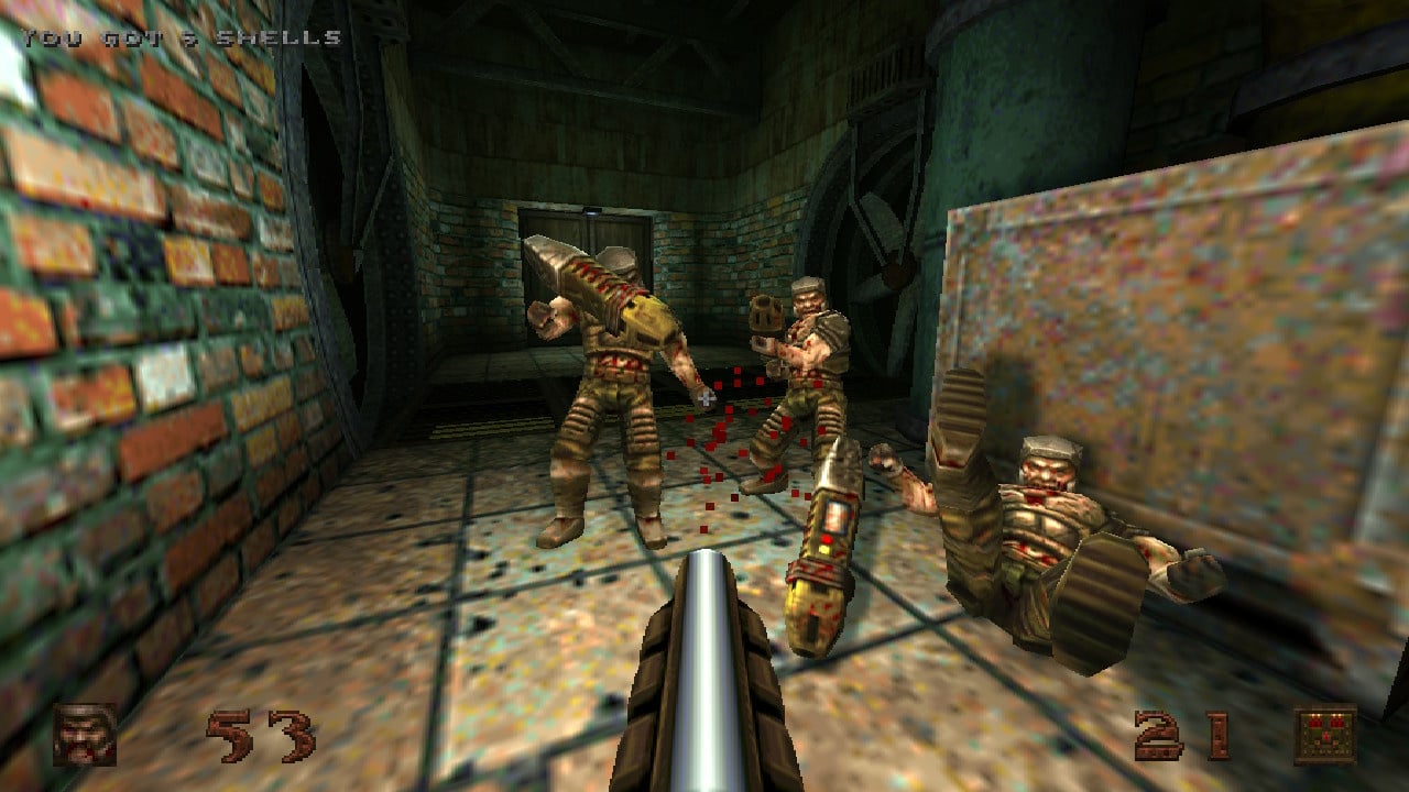 Block Quake mod turns the FPS into a LEGO game