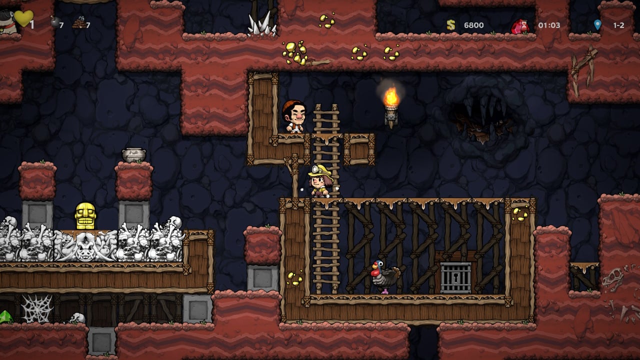 Spelunky Review · The roguelike classic comes to Switch