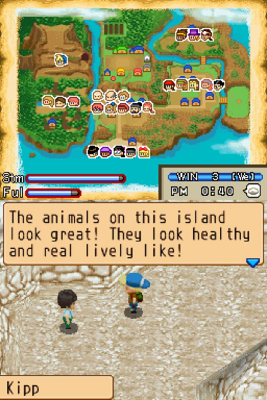 Harvest Moon: Island of Happiness (DS) Screenshots