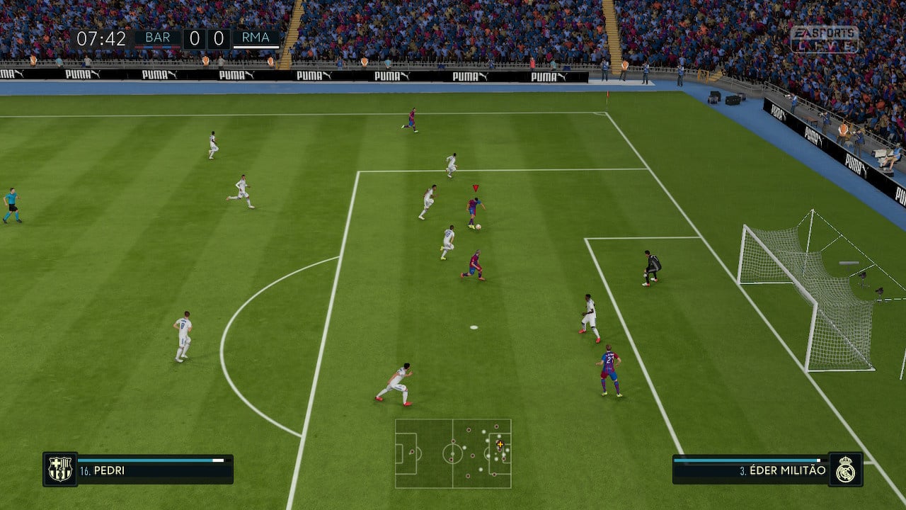 PES 2022: Online Performance Test Demo Gameplay - IGN