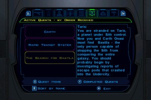 STAR WARS: Knights of the Old Republic Screenshot