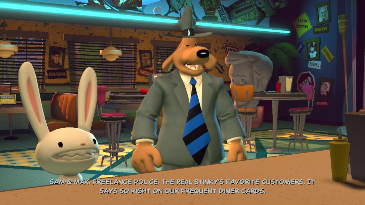 Review Sam and Max: Beyond Time and Space Remastered (Switch