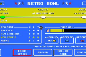 Retro Bowl Screenshot