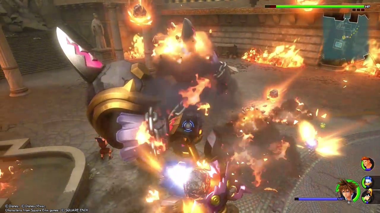Kingdom Hearts III + Re Mind - Cloud Version Review (Switch eShop