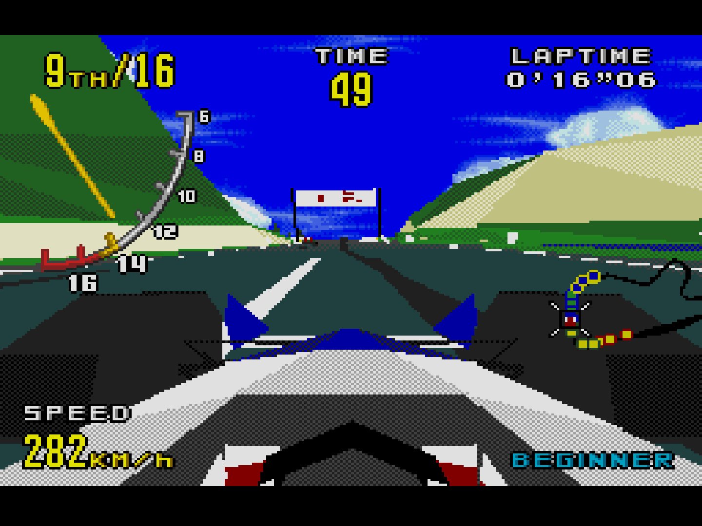 Virtua Racing : la révolution de la course virtuelle, de l'arcade à la SEGA  Mega Drive !