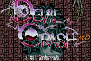 Devil Crash MD Screenshot