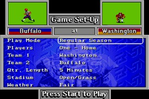 John Madden Football '93 Screenshot