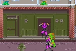 Teenage Mutant Ninja Turtles IV: Turtles in Time Screenshot