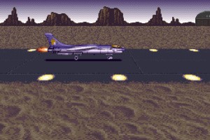 U.N. Squadron Screenshot