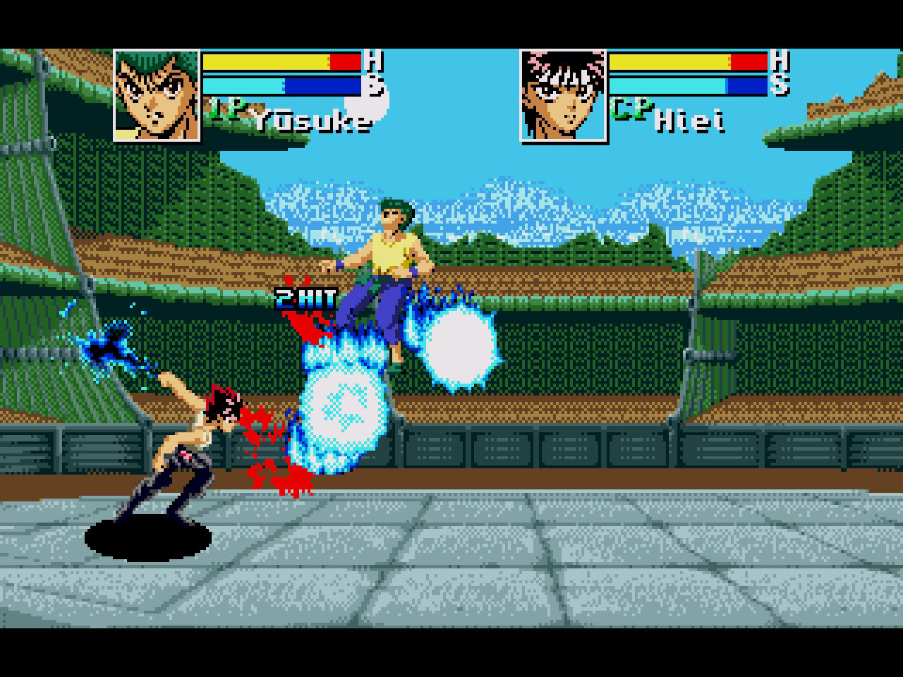 Yu Yu Hakusho Makyō Tōitsusen (1994), Mega Drive Game