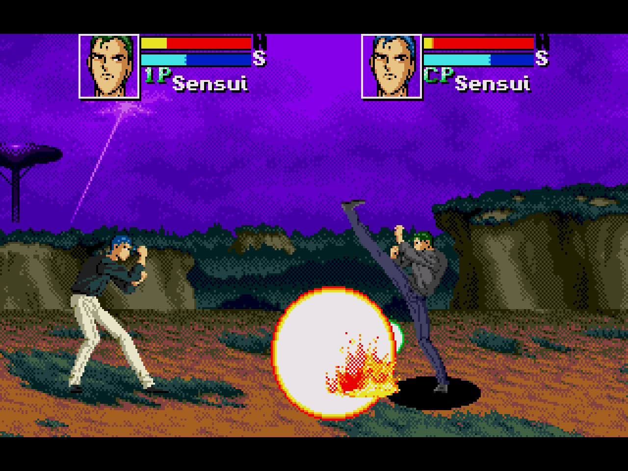 YU YU HAKUSHO: SUNSET FIGHTERS - (MEGA DRIVE) - [ KURAMA ] - PLAYTHROUGH 