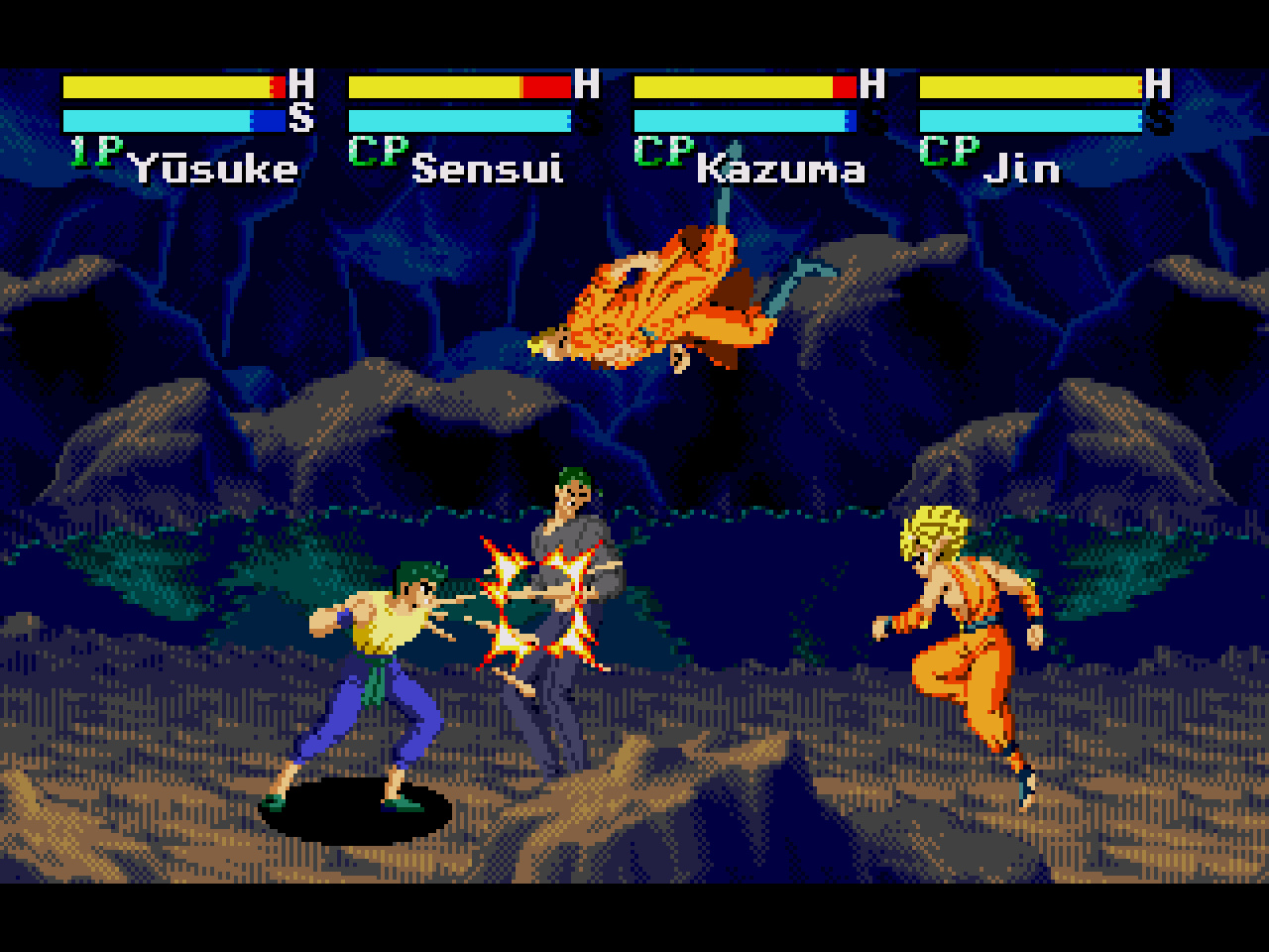 Yu Yu Hakusho 2 Mega Drive