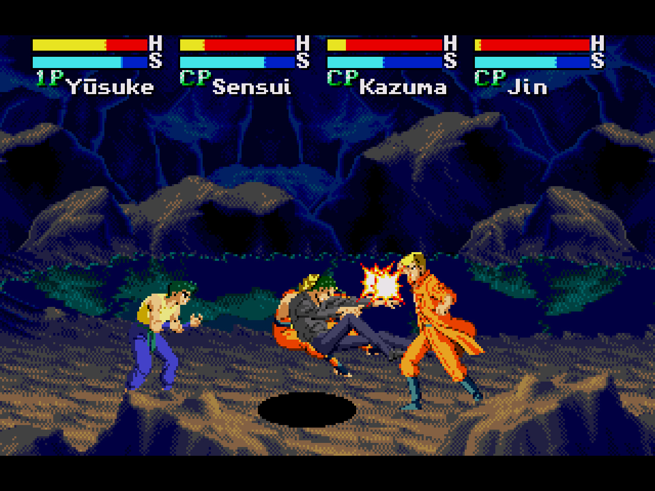 Yu Yu Hakusho 2 Mega Drive