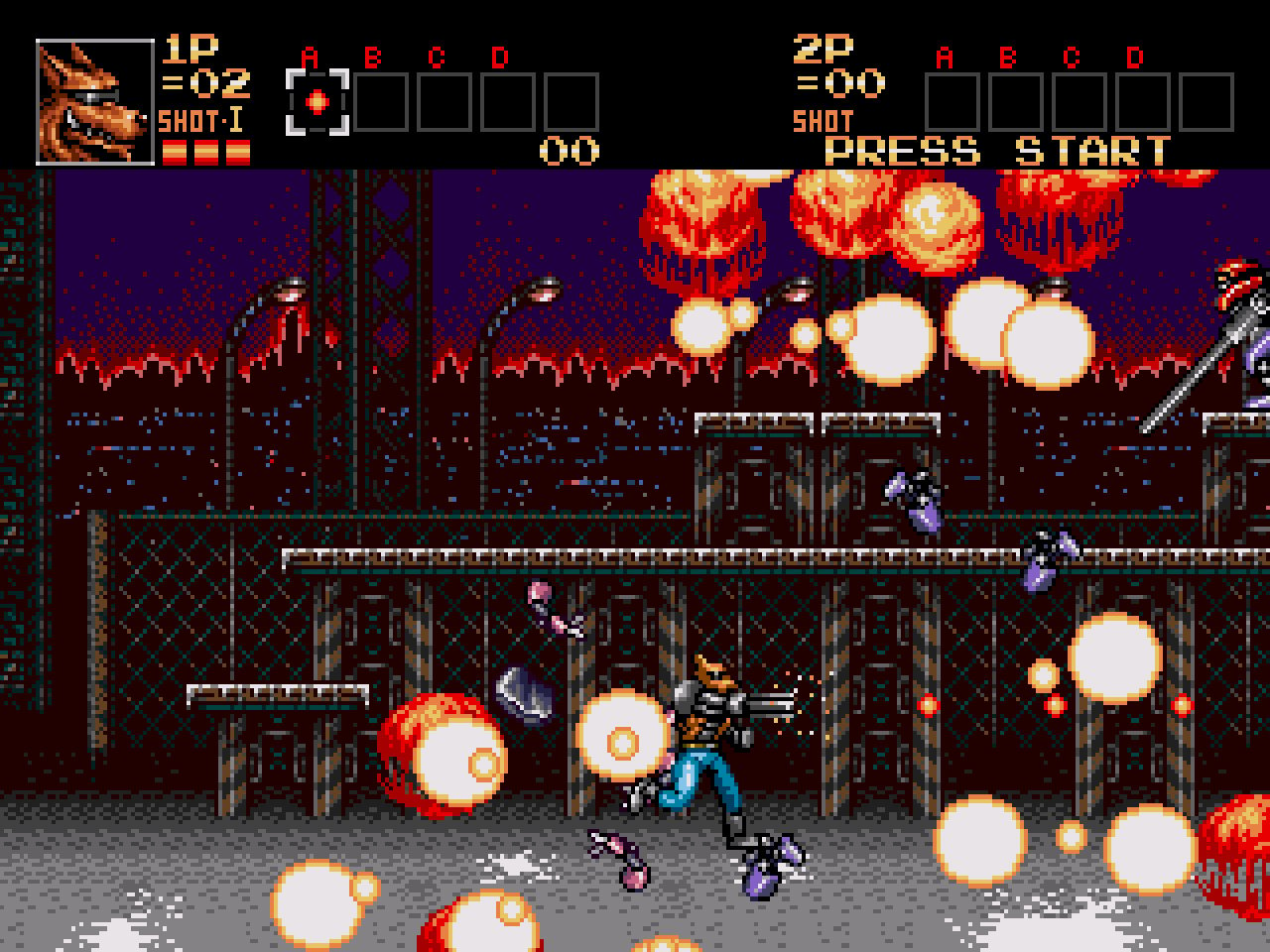 Play Contra: Hard Corps Online, play retro games