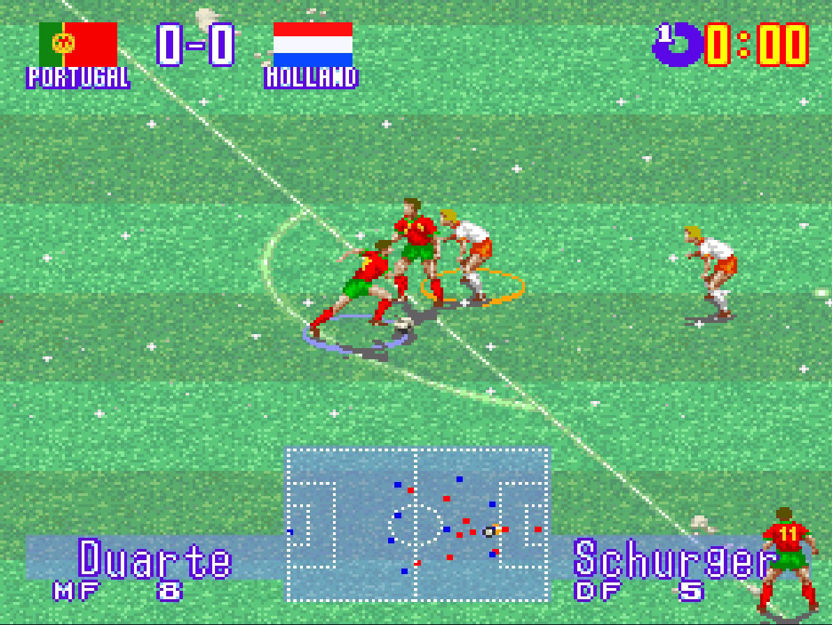 International Superstar Soccer Deluxe (SNES) Review - Sports Video Game  Reviews