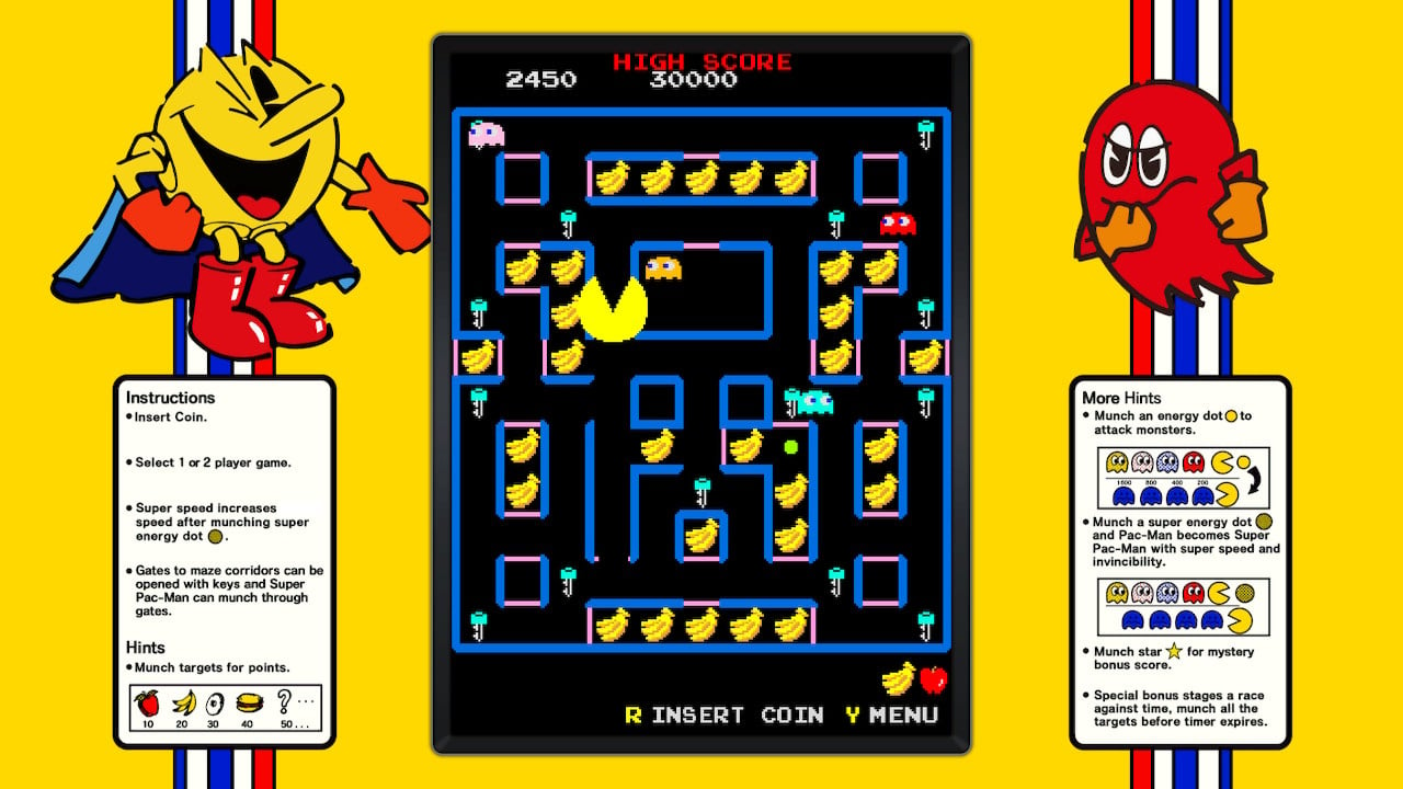 Super Pac-Man TV Game - INTERFACES