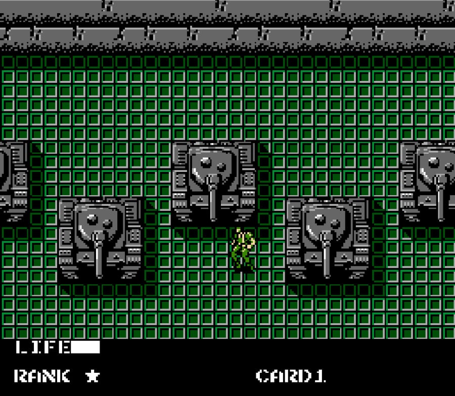 Metal Gear (NES) Screenshots