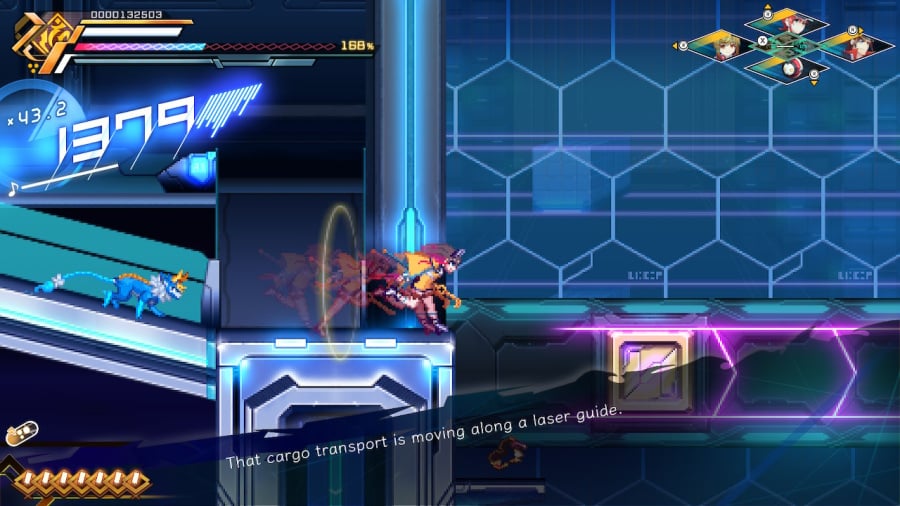 Azure Striker Gunvolt 3 Review - Screenshot 2 of 6