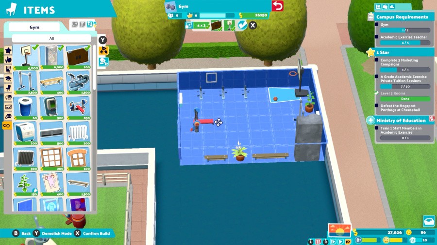 Two Point Campus Review - Screenshot 2 of 4