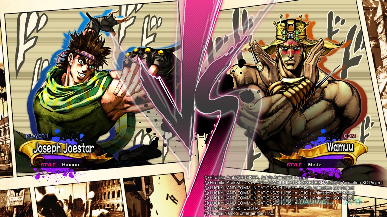 Intro] JoJo's Bizarre Adventure HD (Xbox 360) 