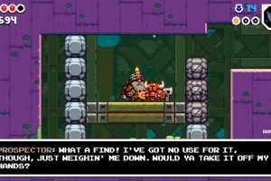 Shovel Knight Dig Screenshot