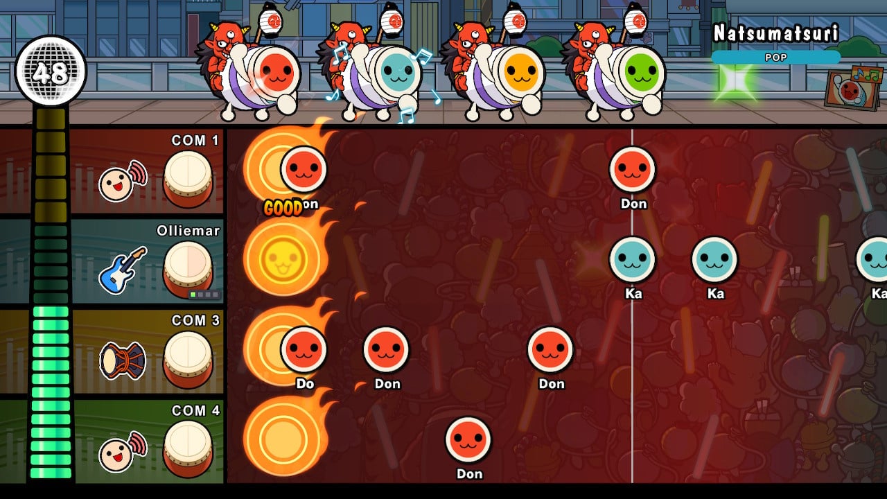 Análise: Taiko no Tatsujin: Rhythm Festival (Switch) traz diversão