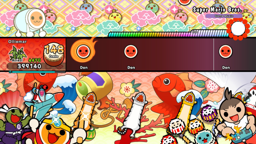 Reseña de Taiko no Tatsujin: Rhythm Festival - Captura de pantalla 2 de 4