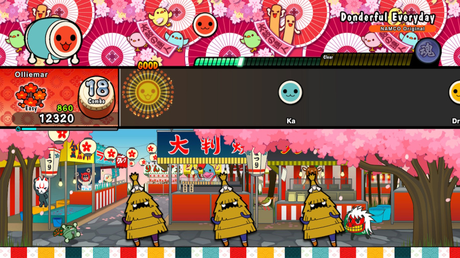 Taiko no Tatsujin: Rhythm Festival Review - Screenshot 2 of 5