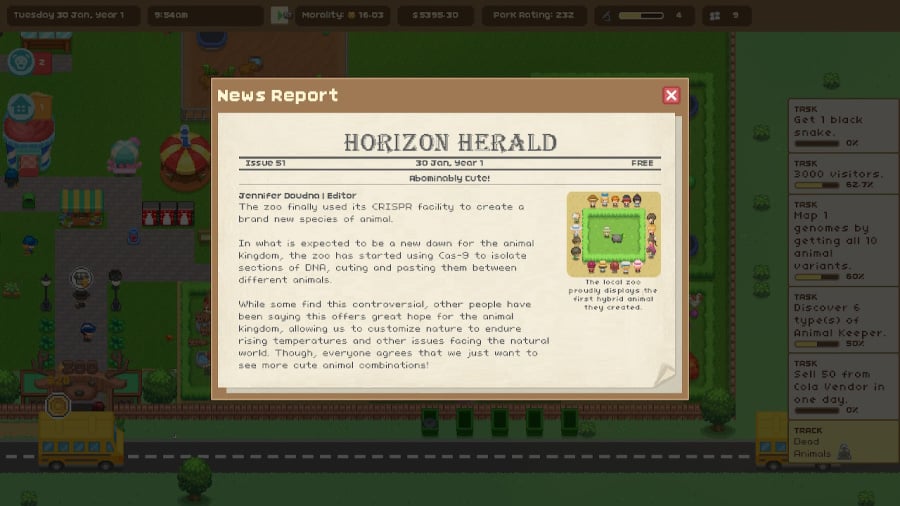 Let's Build A Zoo Review - Screenshot 3 of 4