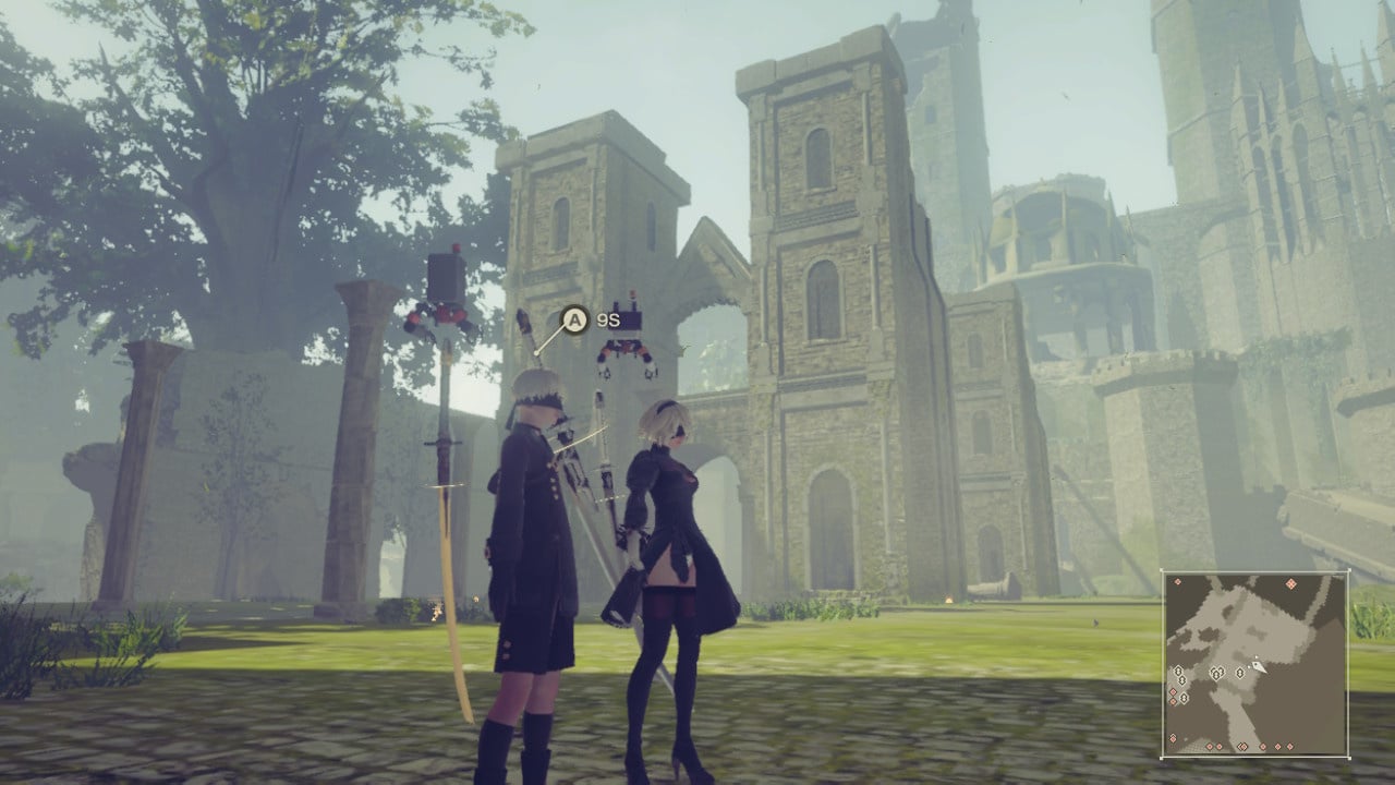 Nier Automata on the Switch was meant to be: it's the best game to