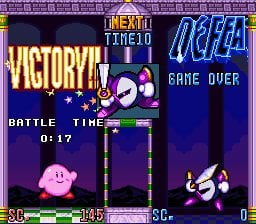 Fighter's History (SNES), Kirby's Avalanche (SNES) and DAIVA STORY